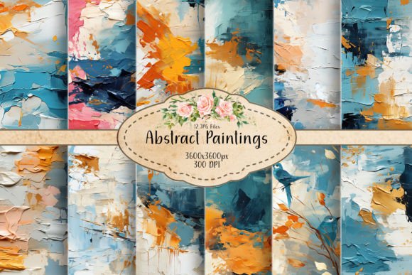 Abstract Artistry Seamless Patterns