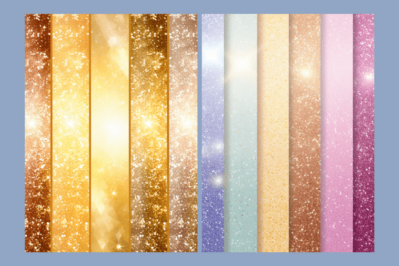 Champagne Glitter Patterns: A Versatile Digital Asset for Creative Projects