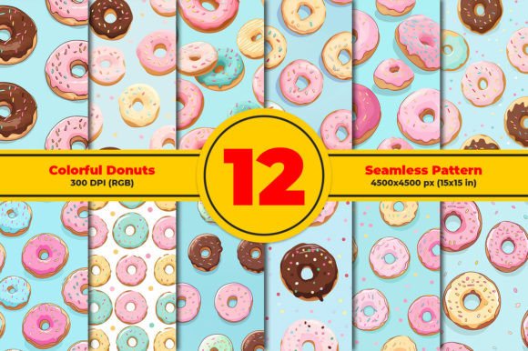 Colorful Donuts Seamless Patterns Design: A Practical Guide to Choosing and Using It Effectively
