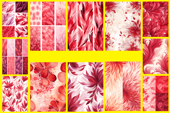 Crimson Patterns: A Creative Resource for Design Enthusiasts and Professionals