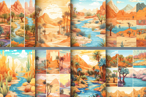 Desert Oasis Patterns: A Unique Resource for Creative Crafting