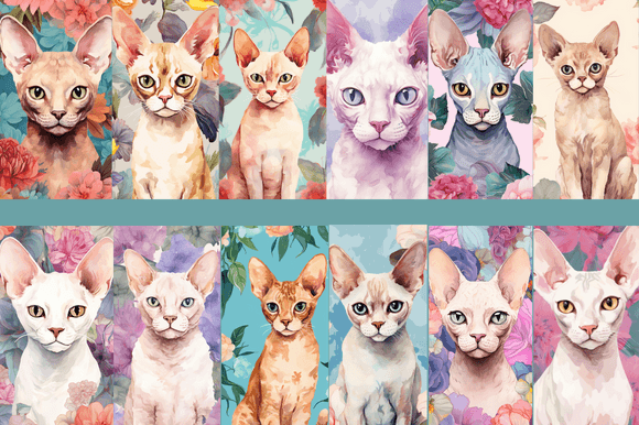 Devon Rex Patterns: A Creative Resource for Design Enthusiasts