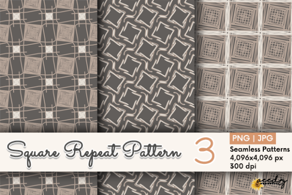 Square Repeat Patterns Set: A Versatile Tool for Creative Projects