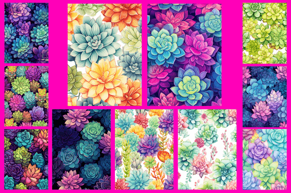 Succulent Patterns