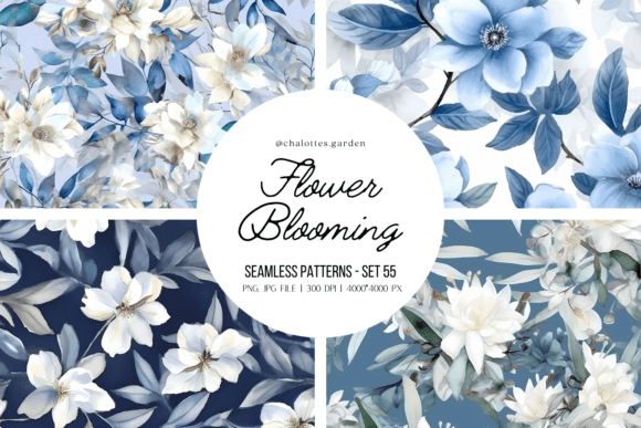 Winter Flower Blooming Patterns Vol.2